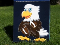 Eagle with Football