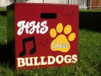 HHS Bulldogs paw print