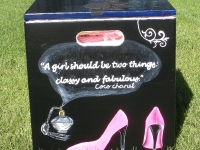 Pink High Heels & Perfume