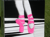 Pink ballet Shoes