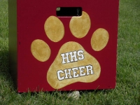 Gold Paw print